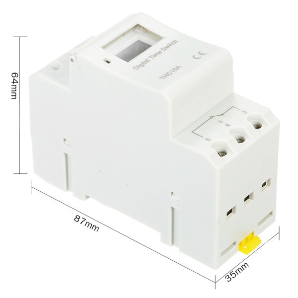 Enchufe Programador Horario PROGRAMADOR HORARIO MECANICO GRASSLIN
